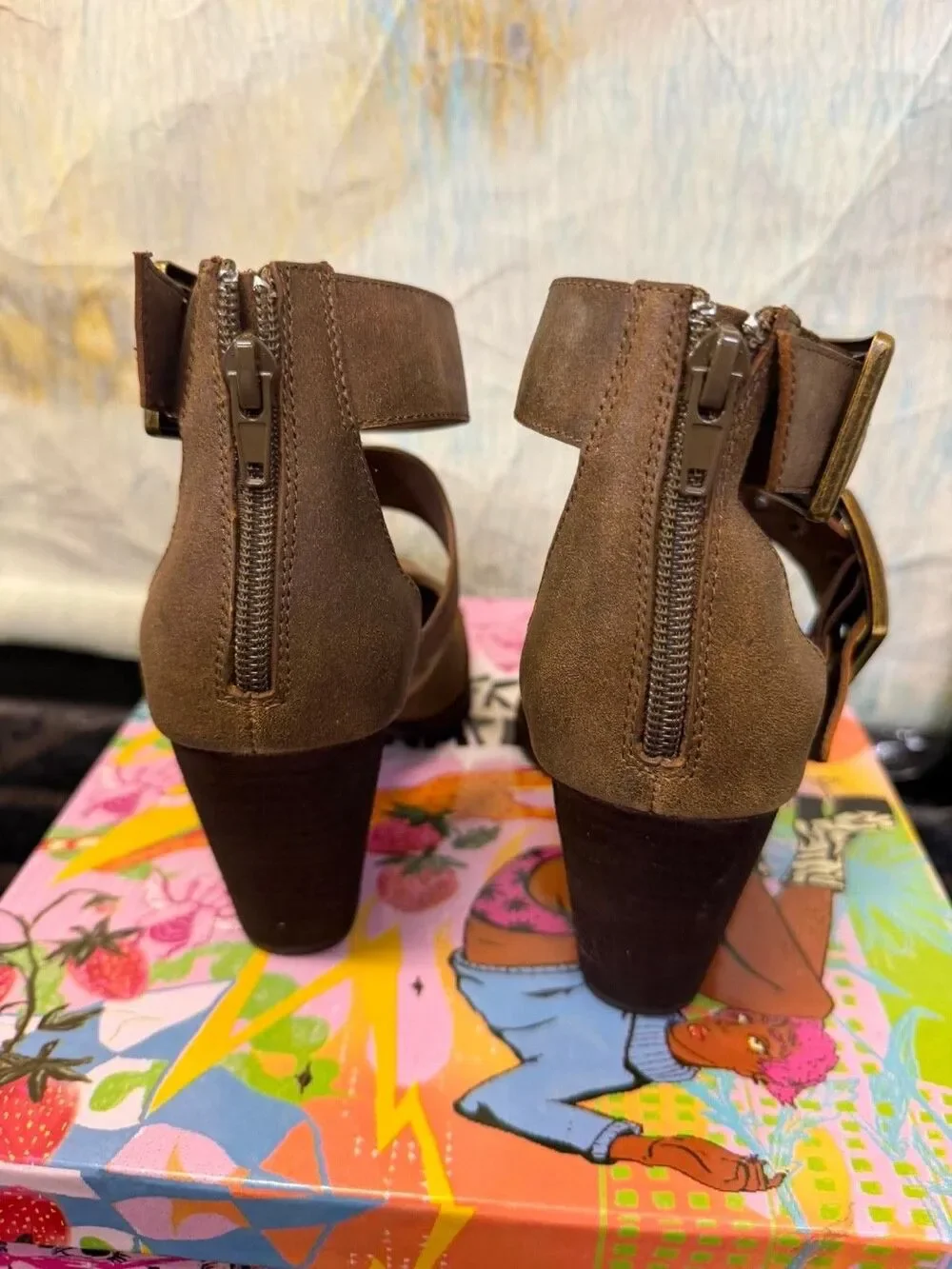 Free People X Jeffrey Campbell Hendrix Heels $198